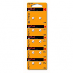 Kodak AG 2 (396) LR726, LR59 MAX Button Cell